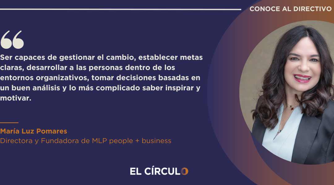 María Luz Pomares, directora y fundadora de MLP people + business
