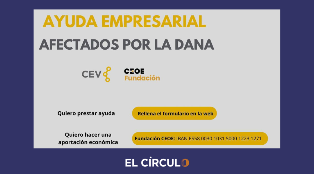 Ayuda empresarial para los afectados por la DANA