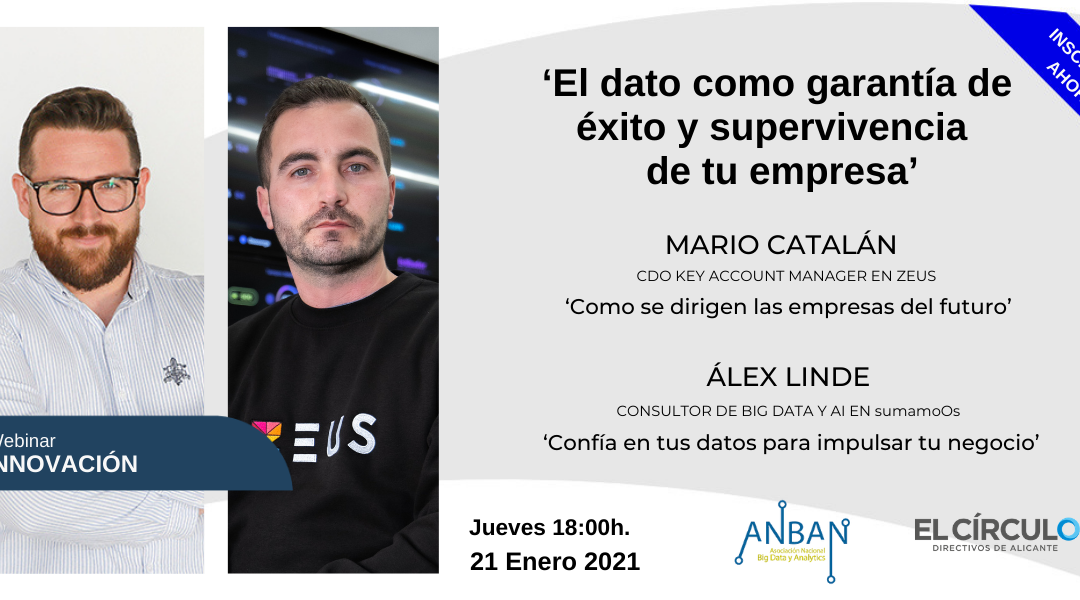 Webinar ‘El dato como garantía de éxito y supervivencia de tu empresa’ con Zeus Tecnología y sumamoOs