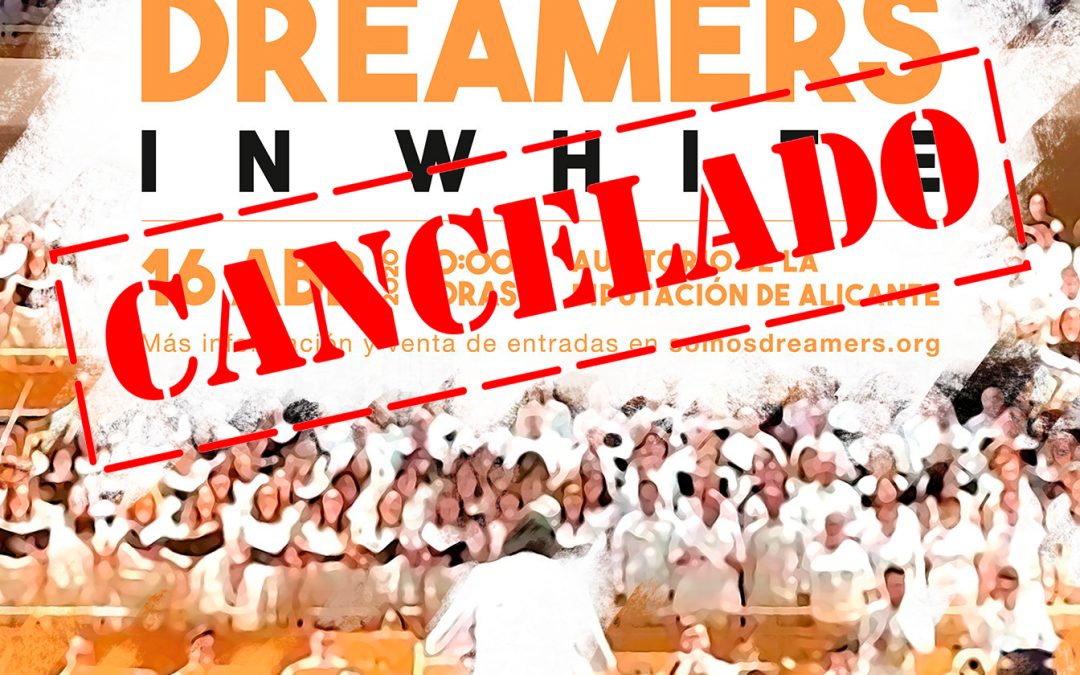 Fundación GMP y Fundación Marjal cancelan el concierto benéfico Dreamers in White por el COVID-19